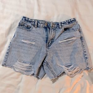 UnionBay size 0 denim zip fly cut off short